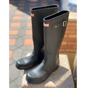 Original hunter rainboots men in great condition